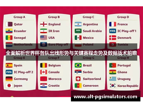 全面解析世界杯各队出线形势与关键赛程走势及数据战术前瞻